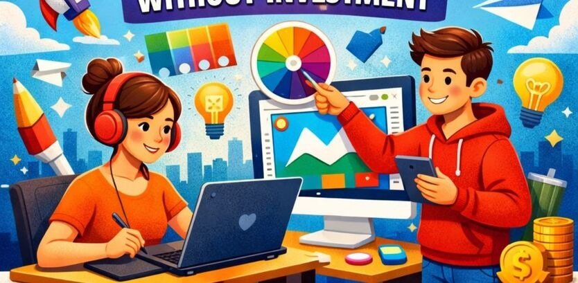 Graphic Designing for Beginners Without Investment: Your Complete 2026 Guide