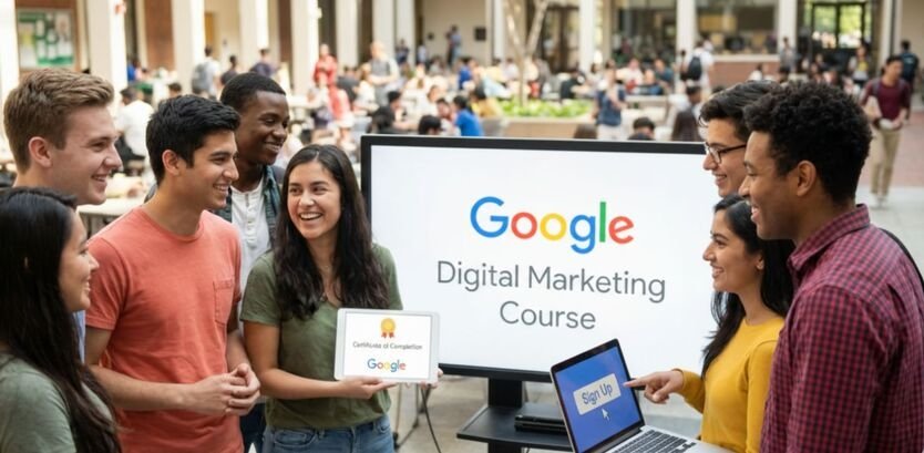 google digital marketing course for students