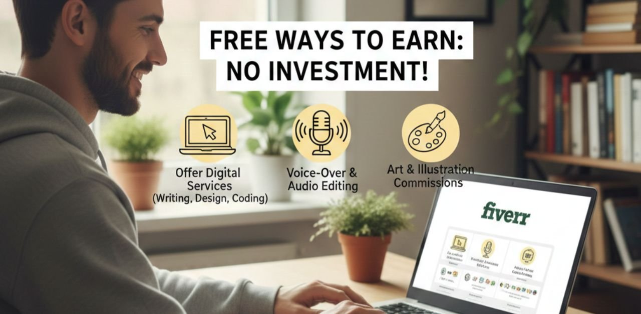 how to earn money from fiverr